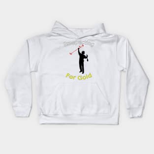 Prospecting For Gold Treasure Hunting Metal Detecting Kids Hoodie